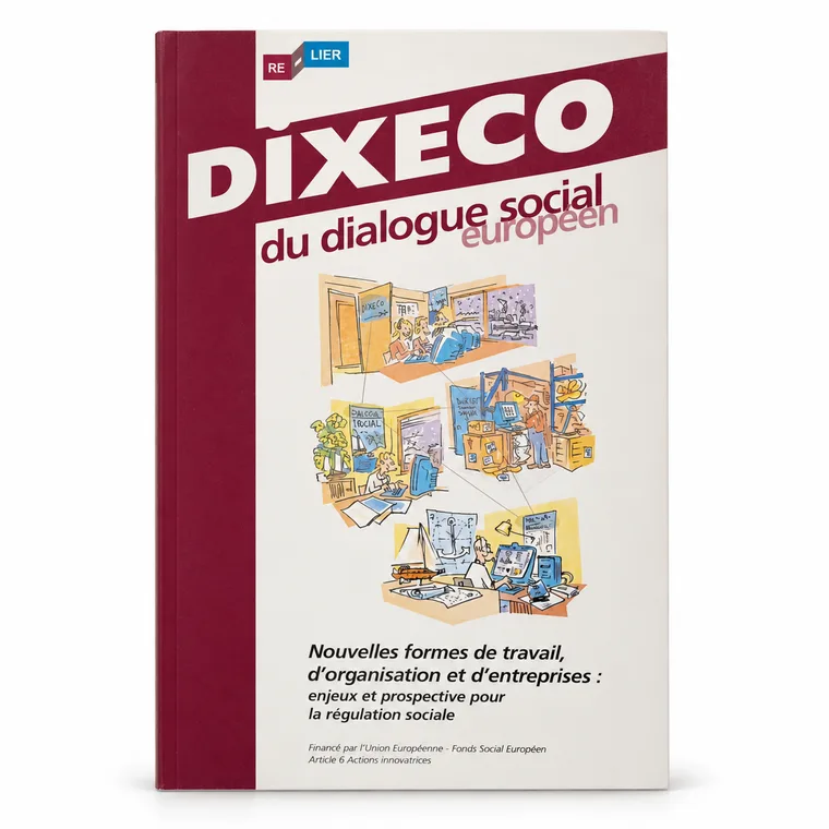 Couverture du DIXECO du dialogue social européen